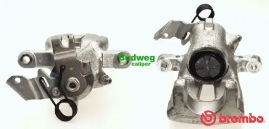 Bremssattel hinter der Achse Hinterachse links BREMBO F 59 142 Bild Bremssattel hinter der Achse Hinterachse links BREMBO F 59 142