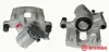 Bremssattel hinter der Achse Hinterachse links BREMBO F 59 170