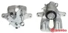 Bremssattel hinter der Achse Hinterachse rechts BREMBO F 59 203