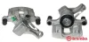 Bremssattel hinter der Achse Hinterachse links BREMBO F 59 204
