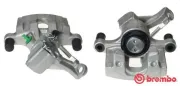 Bremssattel hinter der Achse Hinterachse links BREMBO F 59 204