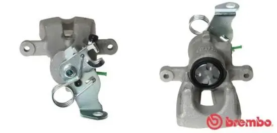 Bremssattel hinter der Achse Hinterachse links BREMBO F 59 222 Bild Bremssattel hinter der Achse Hinterachse links BREMBO F 59 222
