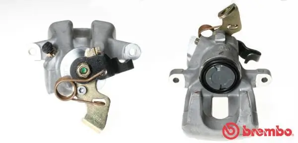 Bremssattel vor der Achse Hinterachse links BREMBO F 61 222