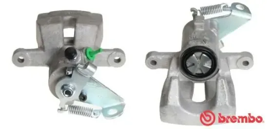 Bremssattel hinter der Achse Hinterachse links BREMBO F 68 110 Bild Bremssattel hinter der Achse Hinterachse links BREMBO F 68 110