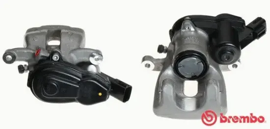 Bremssattel hinter der Achse Hinterachse rechts BREMBO F 68 117 Bild Bremssattel hinter der Achse Hinterachse rechts BREMBO F 68 117