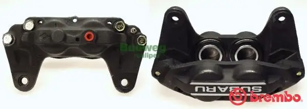 Bremssattel hinter der Achse Vorderachse links BREMBO F 78 018