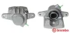 Bremssattel hinter der Achse Hinterachse links BREMBO F 78 038