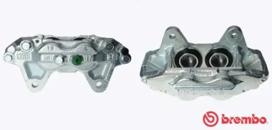 Bremssattel hinter der Achse Vorderachse links BREMBO F 83 222 Bild Bremssattel hinter der Achse Vorderachse links BREMBO F 83 222