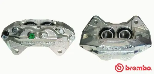 Bremssattel hinter der Achse Vorderachse rechts BREMBO F 83 313