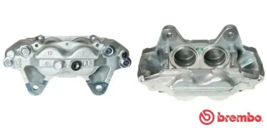 Bremssattel hinter der Achse Vorderachse links BREMBO F 83 318 Bild Bremssattel hinter der Achse Vorderachse links BREMBO F 83 318