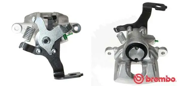 Bremssattel hinter der Achse Hinterachse links BREMBO F 83 336