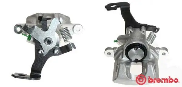 Bremssattel hinter der Achse Hinterachse rechts BREMBO F 83 337