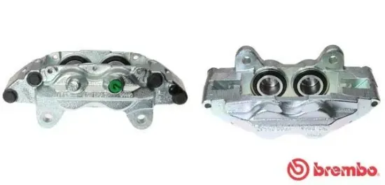 Bremssattel hinter der Achse Vorderachse links BREMBO F 83 338 Bild Bremssattel hinter der Achse Vorderachse links BREMBO F 83 338