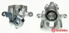 Bremssattel hinter der Achse Hinterachse links BREMBO F 85 082