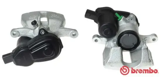 Bremssattel hinter der Achse Vorderachse links BREMBO F 85 358 Bild Bremssattel hinter der Achse Vorderachse links BREMBO F 85 358