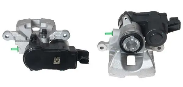 Bremssattel hinter der Achse Hinterachse links BREMBO F 86 118