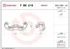 Bremssattelhaltersatz Vorderachse links rechts BREMBO F BK 010 Bild Bremssattelhaltersatz Vorderachse links rechts BREMBO F BK 010