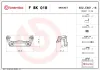 Bremssattelhaltersatz BREMBO F BK 018 Bild Bremssattelhaltersatz BREMBO F BK 018