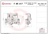 Bremssattel vor der Achse Vorderachse rechts BREMBO F BR 017 Bild Bremssattel vor der Achse Vorderachse rechts BREMBO F BR 017