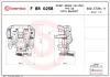 Bremssattel Hinterachse rechts vor der Achse BREMBO F BR 025B Bild Bremssattel Hinterachse rechts vor der Achse BREMBO F BR 025B