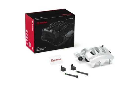 Bremssattel hinter der Achse Vorderachse rechts BREMBO F BR 047 Bild Bremssattel hinter der Achse Vorderachse rechts BREMBO F BR 047