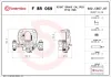 Bremssattel Hinterachse rechts vor der Achse BREMBO F BR 069 Bild Bremssattel Hinterachse rechts vor der Achse BREMBO F BR 069