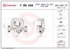 Bremssattel Hinterachse rechts vor der Achse BREMBO F BR 069 Bild Bremssattel Hinterachse rechts vor der Achse BREMBO F BR 069