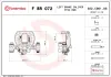Bremssattel Hinterachse hinter der Achse links BREMBO F BR 072 Bild Bremssattel Hinterachse hinter der Achse links BREMBO F BR 072