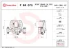 Bremssattel Hinterachse hinter der Achse rechts BREMBO F BR 073 Bild Bremssattel Hinterachse hinter der Achse rechts BREMBO F BR 073