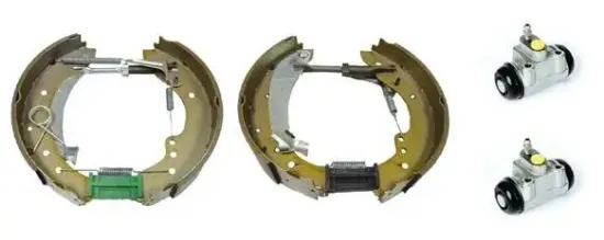 Bremsbackensatz Hinterachse BREMBO K 23 035 Bild Bremsbackensatz Hinterachse BREMBO K 23 035