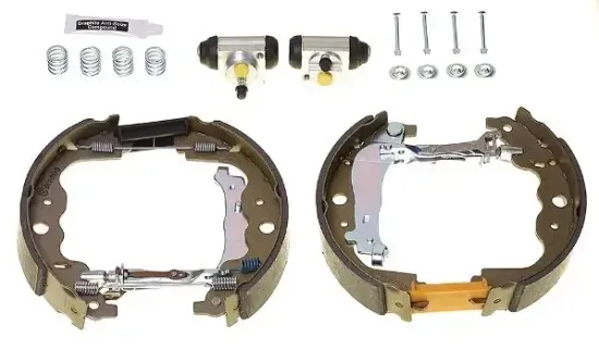 Bremsbackensatz Hinterachse BREMBO K 68 077 Bild Bremsbackensatz Hinterachse BREMBO K 68 077