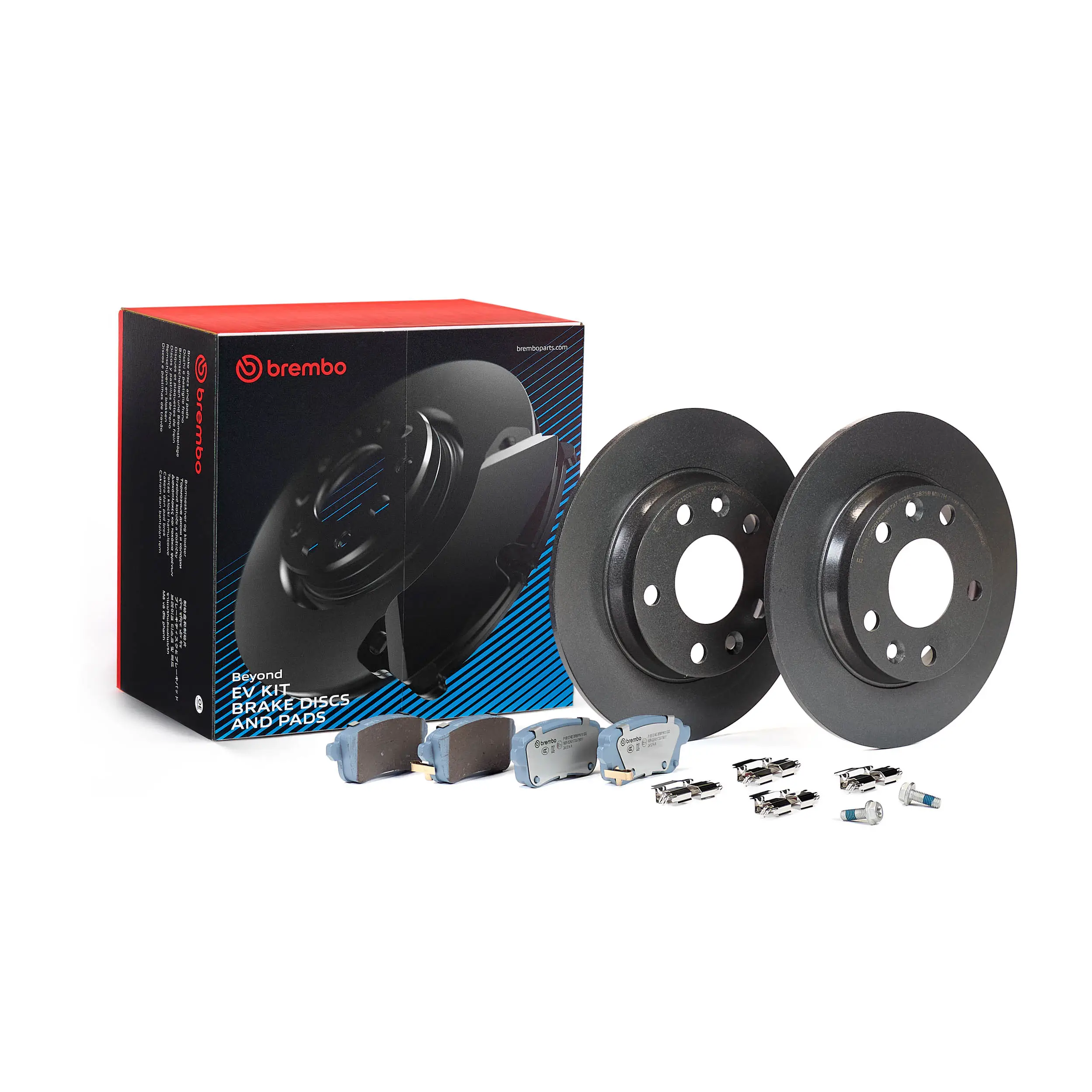 Bremsensatz, Scheibenbremse Hinterachse BREMBO KT 08 040