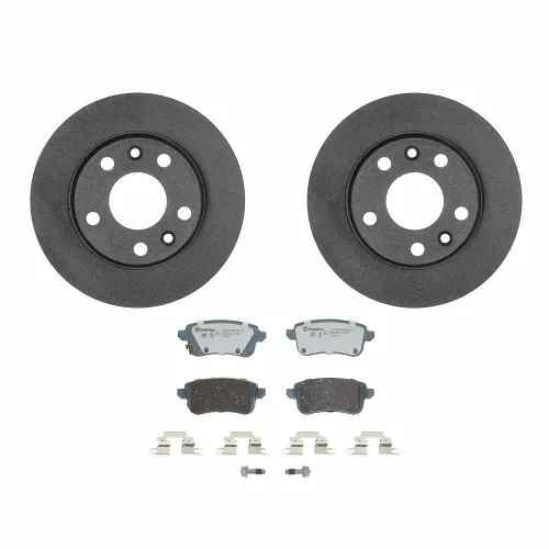 Bremsensatz, Scheibenbremse Hinterachse BREMBO KT 08 040 Bild Bremsensatz, Scheibenbremse Hinterachse BREMBO KT 08 040