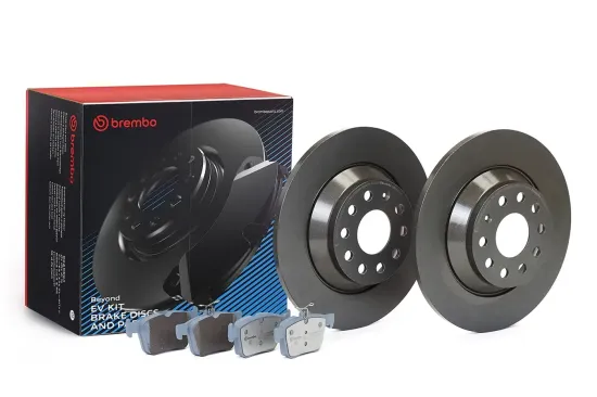 Bremsensatz, Scheibenbremse Hinterachse BREMBO KT 08 056 Bild Bremsensatz, Scheibenbremse Hinterachse BREMBO KT 08 056