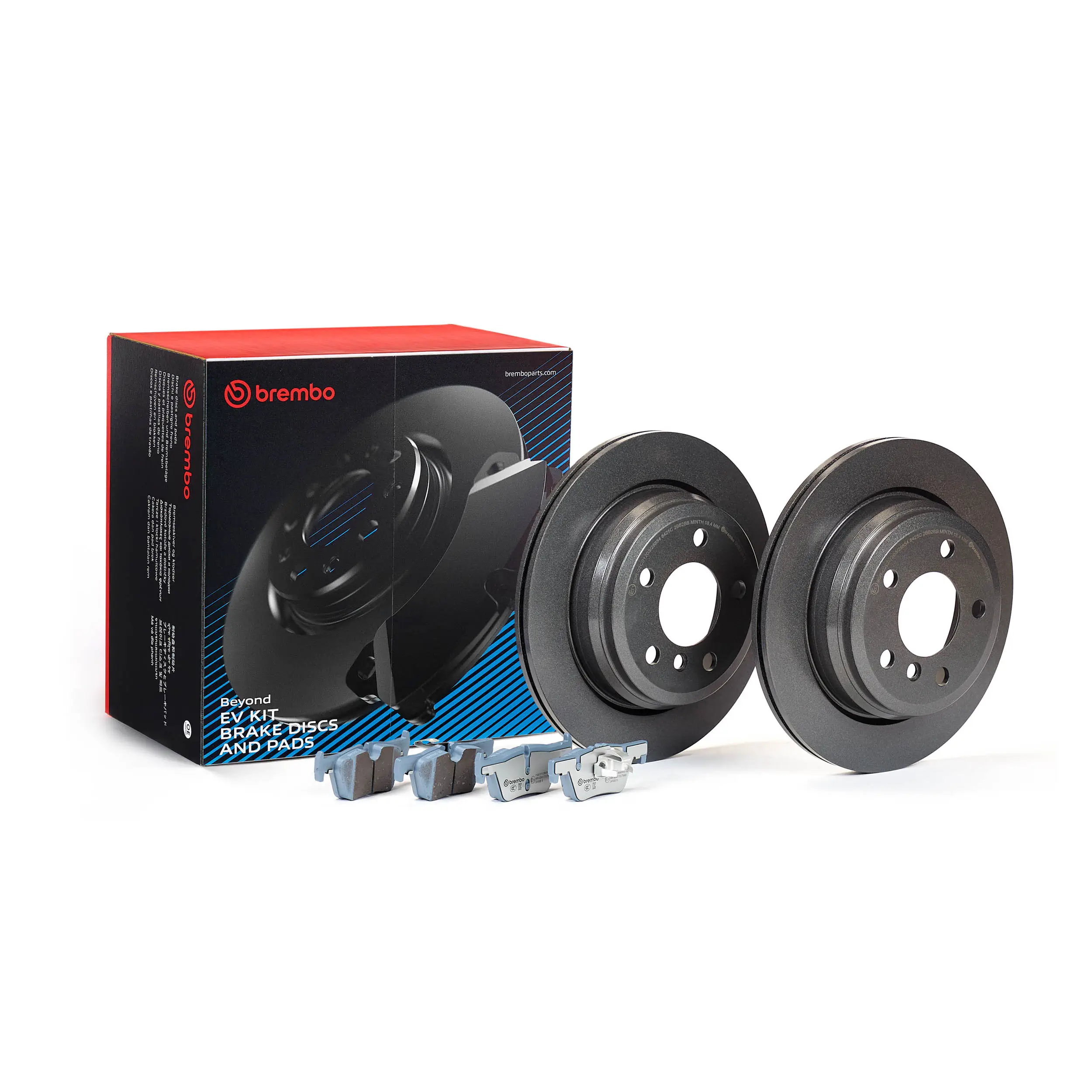Bremsensatz, Scheibenbremse Hinterachse BREMBO KT 08 061