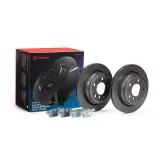 Bremsensatz, Scheibenbremse Hinterachse BREMBO KT 08 061