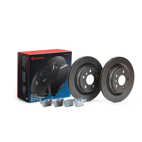 Bremsensatz, Scheibenbremse Hinterachse BREMBO KT 08 063 Bild Bremsensatz, Scheibenbremse Hinterachse BREMBO KT 08 063