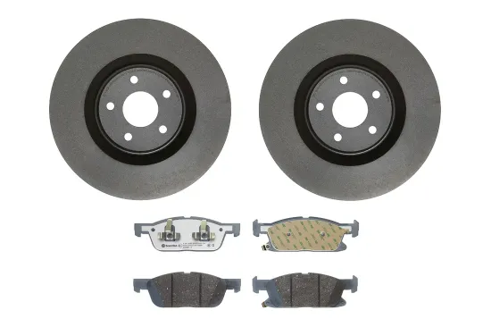 Bremsensatz, Scheibenbremse Vorderachse BREMBO KT 08 077 Bild Bremsensatz, Scheibenbremse Vorderachse BREMBO KT 08 077
