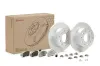 Bremsensatz, Scheibenbremse Hinterachse BREMBO KT 10 004
