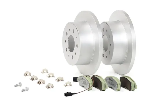 Bremsensatz, Scheibenbremse Hinterachse BREMBO KT 10 005 Bild Bremsensatz, Scheibenbremse Hinterachse BREMBO KT 10 005