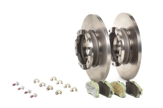 Bremsensatz, Scheibenbremse Hinterachse BREMBO KT 10 017 Bild Bremsensatz, Scheibenbremse Hinterachse BREMBO KT 10 017