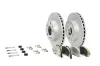 Bremsensatz, Scheibenbremse Vorderachse BREMBO KT 10 047 Bild Bremsensatz, Scheibenbremse Vorderachse BREMBO KT 10 047