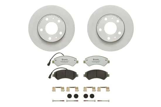 Bremsensatz, Scheibenbremse Vorderachse BREMBO KT 10 047 Bild Bremsensatz, Scheibenbremse Vorderachse BREMBO KT 10 047