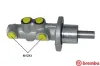 Hauptbremszylinder BREMBO M 61 021