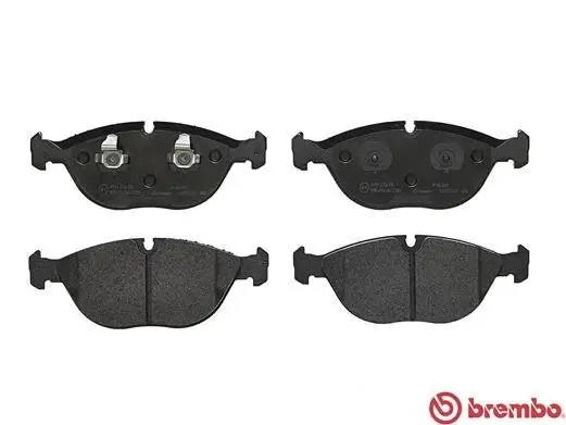 Bremsbelagsatz, Scheibenbremse Vorderachse BREMBO P 06 019 Bild Bremsbelagsatz, Scheibenbremse Vorderachse BREMBO P 06 019