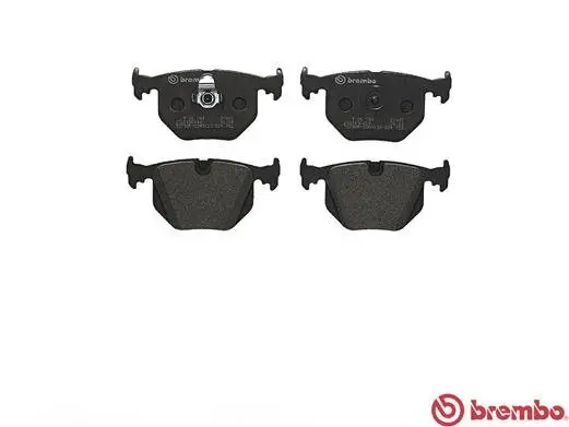 Bremsbelagsatz, Scheibenbremse Hinterachse BREMBO P 06 044 Bild Bremsbelagsatz, Scheibenbremse Hinterachse BREMBO P 06 044