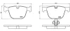 Bremsbelagsatz, Scheibenbremse Hinterachse BREMBO P 06 053 Bild Bremsbelagsatz, Scheibenbremse Hinterachse BREMBO P 06 053