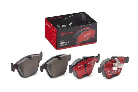 Bremsbelagsatz, Scheibenbremse Vorderachse BREMBO P 06 055X Bild Bremsbelagsatz, Scheibenbremse Vorderachse BREMBO P 06 055X