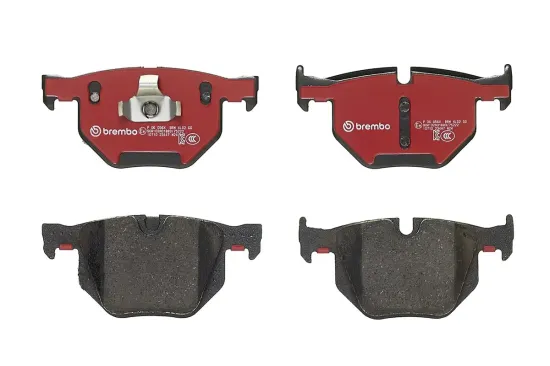 Bremsbelagsatz, Scheibenbremse Hinterachse BREMBO P 06 056X Bild Bremsbelagsatz, Scheibenbremse Hinterachse BREMBO P 06 056X