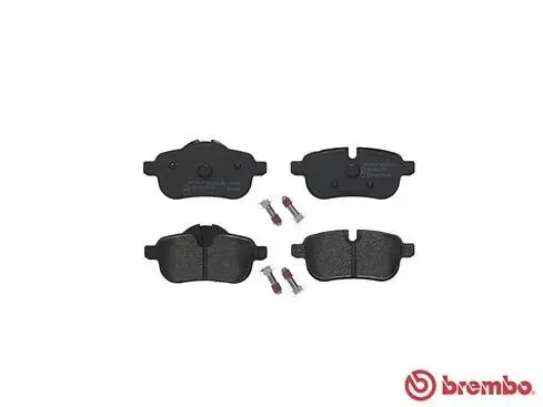 Bremsbelagsatz, Scheibenbremse Hinterachse BREMBO P 06 062 Bild Bremsbelagsatz, Scheibenbremse Hinterachse BREMBO P 06 062